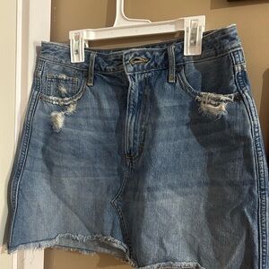 Abercrombie & Fitch Blue Denim Skirt